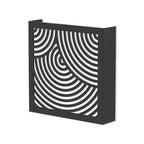 Modern Outdoor Sconces Black LED Minimalist Modern Wall Light