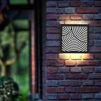 Modern Outdoor Sconces Black LED Minimalist Modern Wall Light
