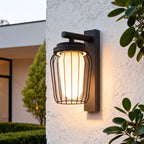 Outdoor Wall Lantern Sconce Birdcage Decorative Light