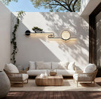 Outdoor Wall Lights Retro Tree Landscape Waterproof LED Wall Sconce