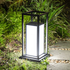 Outdoor Wall Pillar Lights Waterproof LED Black Modern Light