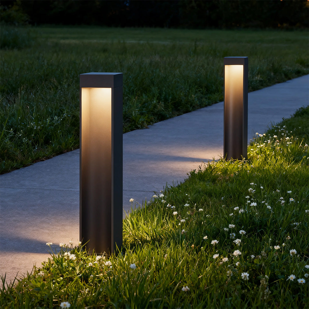 Path Light Stakes Outdoor Waterproof Black Garden Path Light