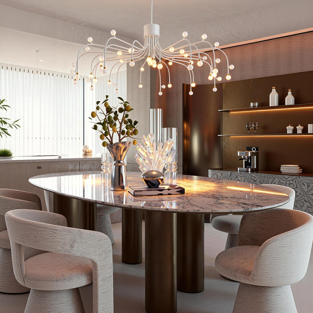 Modern Retro Chandelier Creative Adjustable Ceiling Light