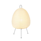Rice Paper Table Lamps Minimalist Wabi-Sabi Design Light