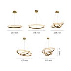 Modern Round Chandelier Luxury Design Ceiling Light