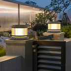 Stainless Steel Pillar Lights Modern Minimalist LED Light