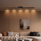 Surface Mounted Spot Light Black Linear Wall‑wash Ceiling Light
