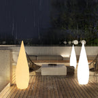 Modern Teardrop Outdoor Light Stylish LED Floor Lamp Landscape Light
