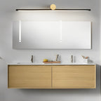 [Open-Box] Modern Two-Tone Bathroom Vanity Light with Cylinder Fixture and Linear Bar