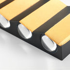 Modern up and down Wall Lights Black Gold Dual-Tone Light