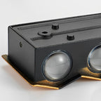 Modern up and down Wall Lights Black Gold Dual-Tone Light