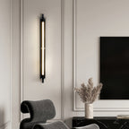 LED Wall Strip Lights Black for Hallways Up-Down Linear Lamp