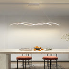 Modern Wave LED Pendant Light Creative Ceiling Light