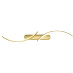 Modern Wave Wall Sconce Creative S-Shaped LED Light