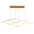 Modern Kitchen Bundle: Wave Linear Light, Pendants & Cabinet Light