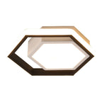 Hexagon Shaped LED Modern Flush Mount Lighting Ceiling Lights Hanging Light