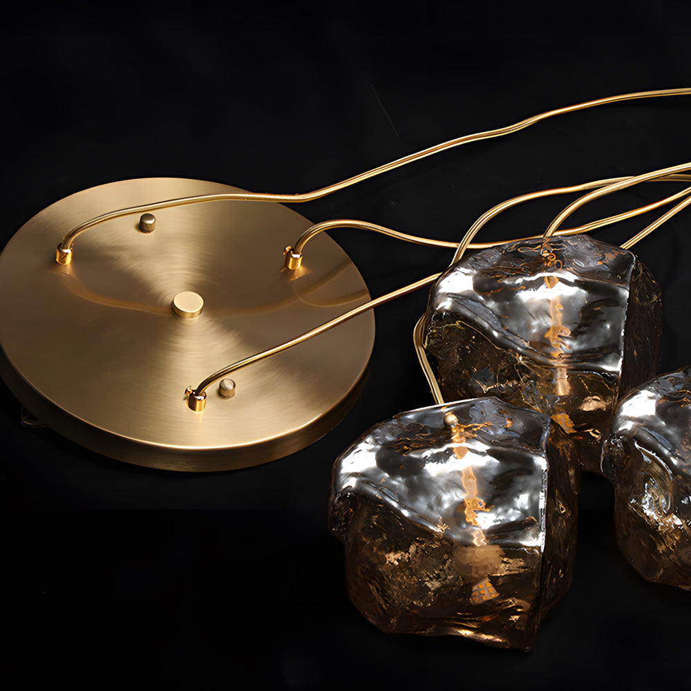 Molten Rock Pendant Light Minimalist Irregular Ceiling Light