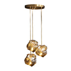 Molten Rock Pendant Light Minimalist Irregular Ceiling Light