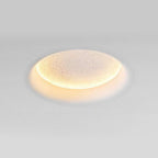 Moon-like Plaster LED Embedded Wall Light Anti-glare for Background Wall