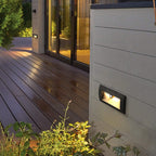 Motion Sensor LED Step Lights Modern Intelligent Outdoor Light