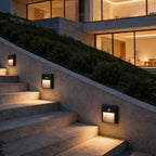 Motion Sensor LED Step Lights Modern Intelligent Outdoor Light