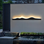 Mountain LED Wall Light Silhouette Creative Outdoor Light