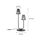 Minimalist Elegant Table Lamps American Modern Black LED Lamps