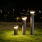 LED Garden Lights with Textured Finish | Garden Waterproof Bollard Light
