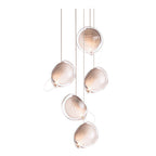 Jellyfish Pendant Light Nordic Luxury Glass Ceiling Light