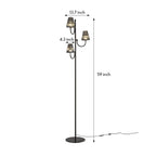 Minimalist Black Contemporary Floor Lamp American Style