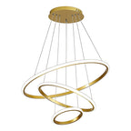 Ring LED Chandelier Modern Unique Metal Ceiling Light