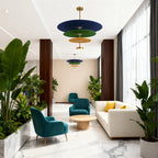 3 Tier Chandelier Acoustic Felt Sound-Absorbing Felt Ceiling Lights