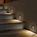 LED Step Light with Recessed Oval Aperture Waterproof Modern Light