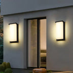 LED Rectangular Outdoor Sconce Waterproof Die-Cast Aluminum