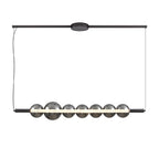 Minimalist LED Silver Pendant Light For Kitchen Island Modern