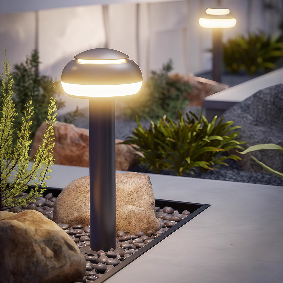 Mushroom Path Light Simple Landscape Dome Head Weatherproof Lamp