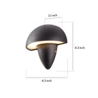 Mushroom Wall Light Simple Waterproof Creative LED Light