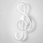Musical Note Wall Light Modern LED Decoration Light