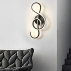 Musical Note Wall Light Modern LED Decoration Light