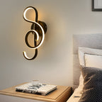 Musical Note Wall Light Modern LED Decoration Light