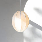 Fabric Shade Pendant Light Nordic Vintage Lantern Ceiling Light