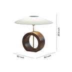 Natural Wood Table Lamp Nordic Minimalist Luxury Creative Lamp