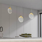 Disc Pendant Light Acrylic Copper LED Nordic Lighting