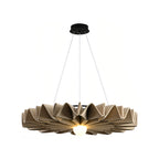 Cloth Chandelier Large Diameter Noise Reduction Felt Ceiling Lights