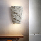 Night Wall Light Cement Up Lighting Minimalist Cement Body Lamp