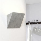 Night Wall Light Cement Up Lighting Minimalist Cement Body Lamp