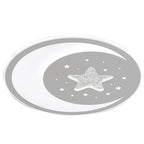 Nordic Creative LED Ultra Thin 3-color Adjustable Ceiling Light with Remote Control