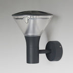 Versatile Round LED Nordic Outdoor Lighting - Wall or Post Lighting