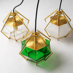 Geometric Glass Pendant Light Nordic Art Ceiling Light