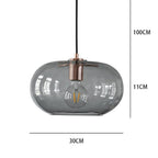 Artistic Electroplated Glass LED Nordic Pendant Lighting